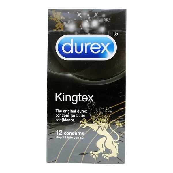 Bao cao su Durex Kingtex siêu mỏng