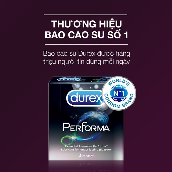 Bao cao su Durex Performa