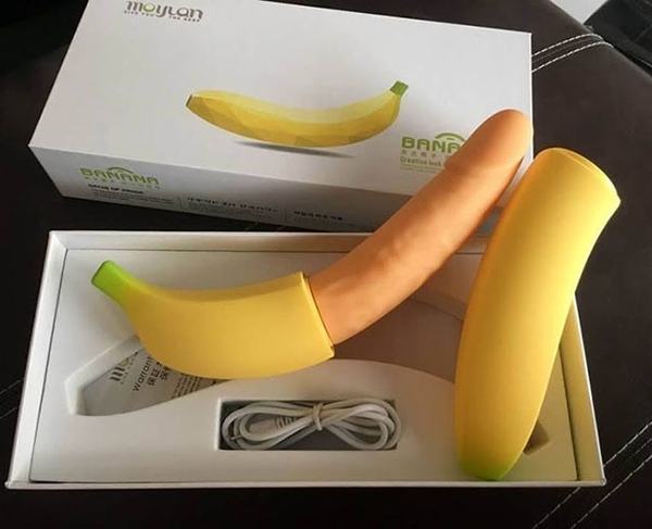 Dương vật giả hình trái chuối cao cấp Moylan Banana