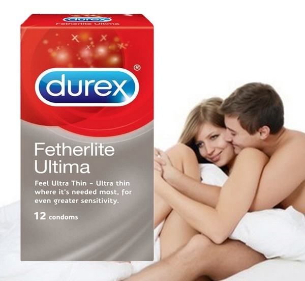 Bao cao su siêu mỏng Durex Fetherlite Ultima