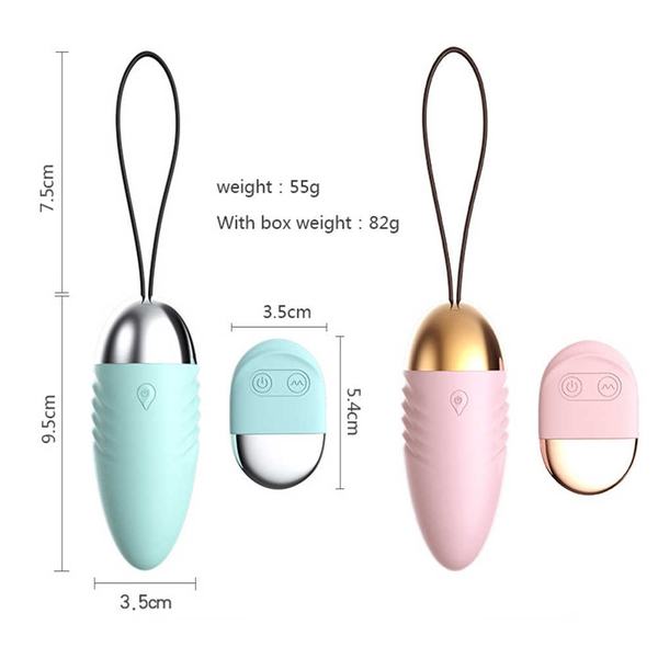 Kích thước trứng rung tình yêu không dây 10 chế độ Vibrator